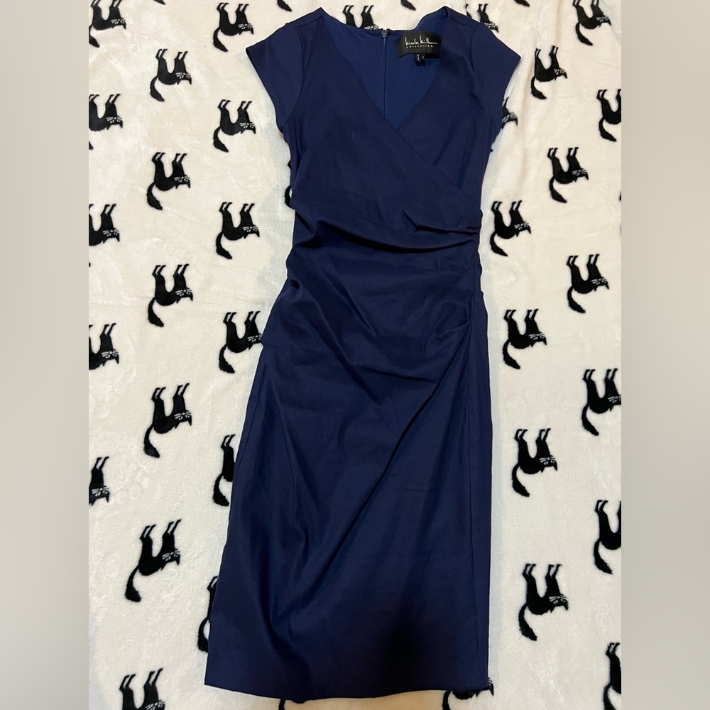 Nicole Miller Collection | Ruched Cocktail Dress